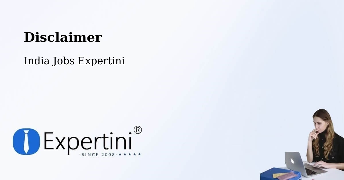 Disclaimer – Halol - India Jobs Expertini